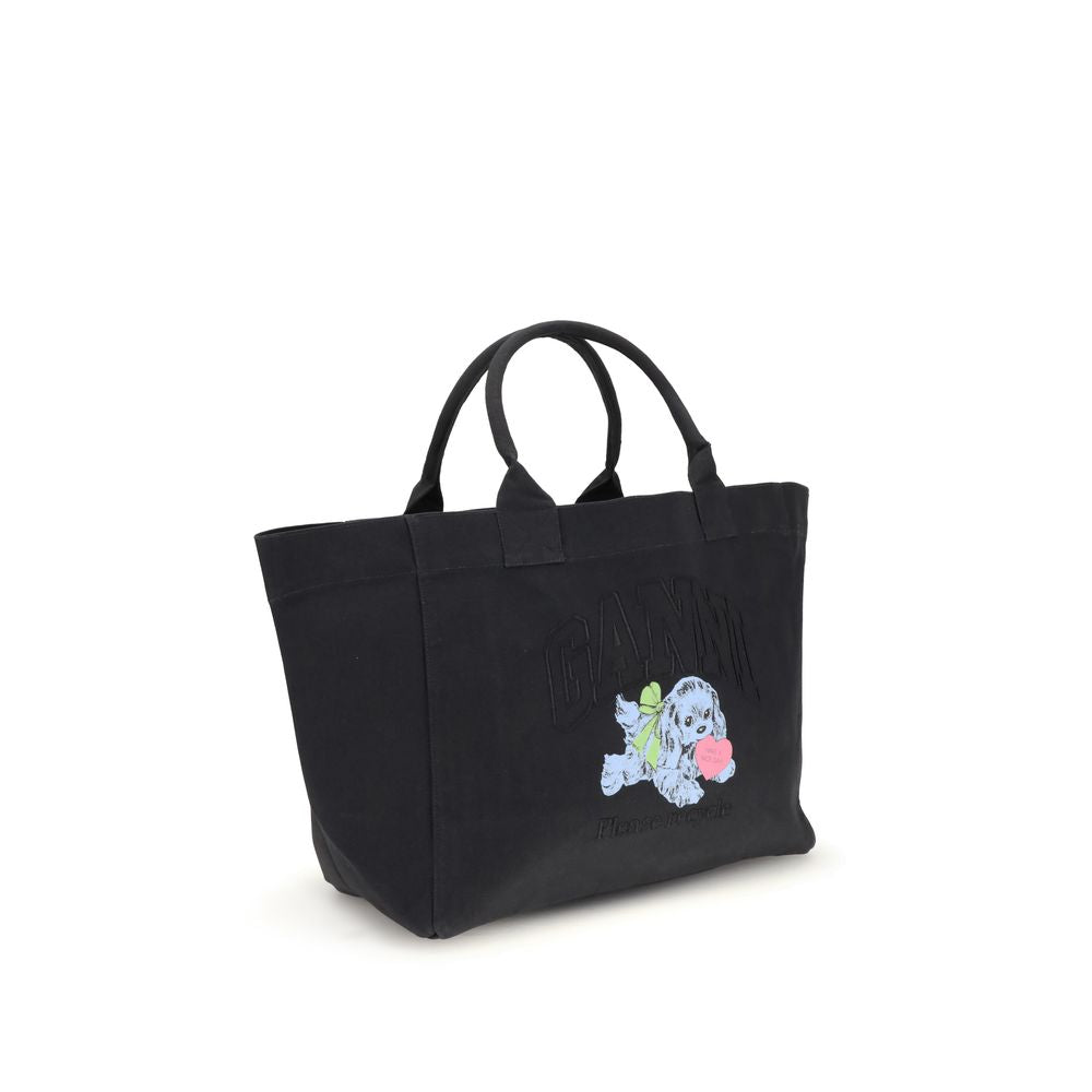 XXL Puppy Tote Bag Ganni