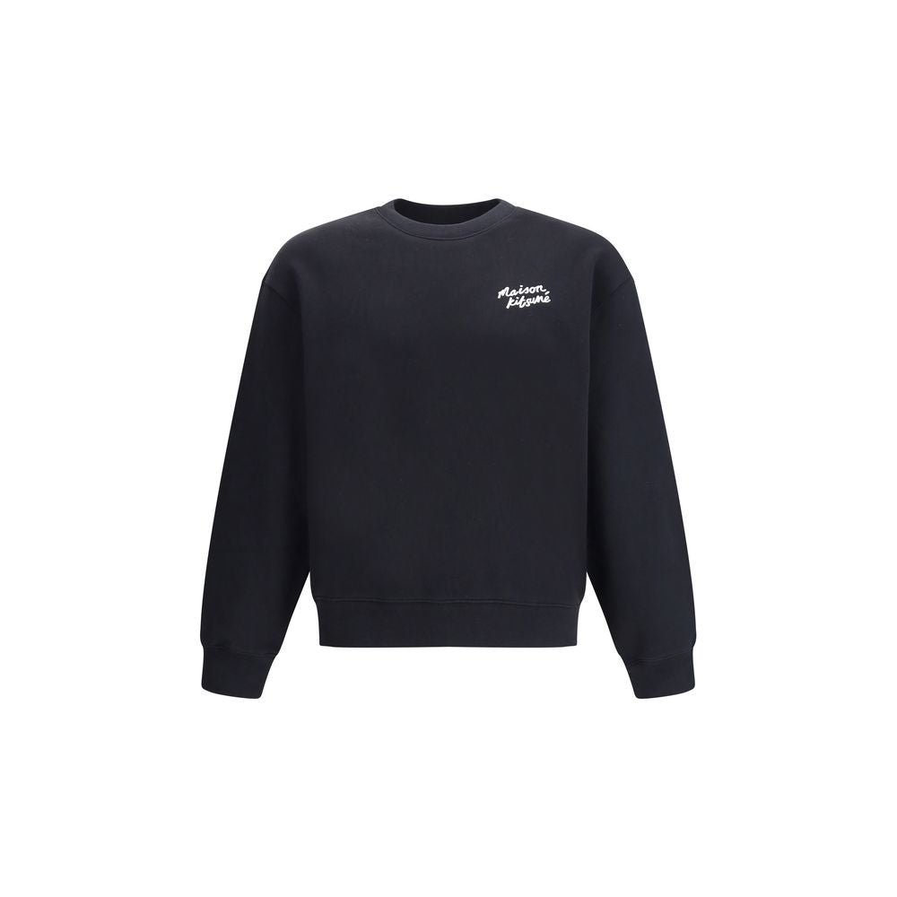 Cotton Sweatshirt wih logo Maison Kitsuné
