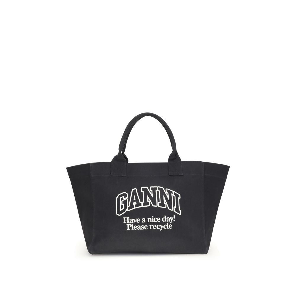 XXL Canvas Tote Bag Ganni