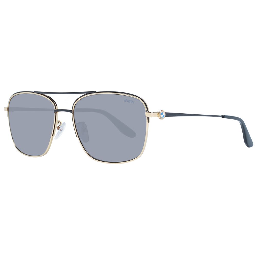 Gold Men Sunglass BMW