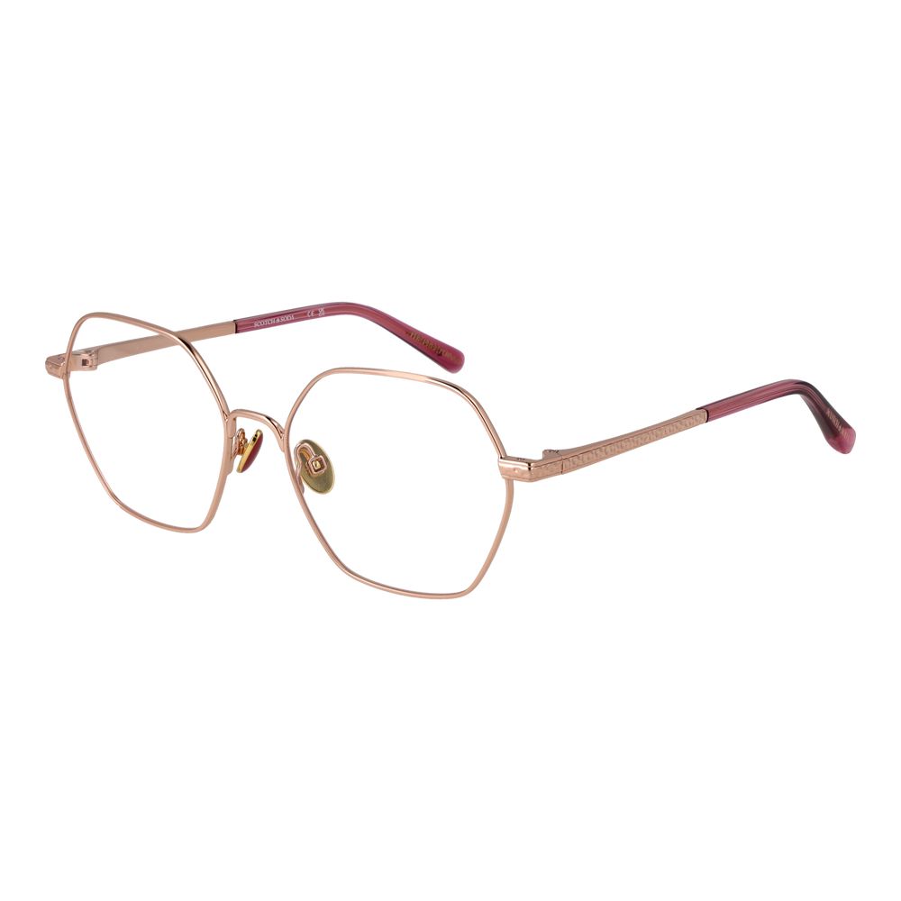 Rose Gold Women Glasses Frame Scotch & Soda