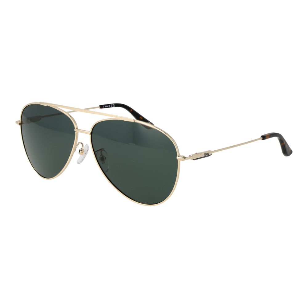 Gold Men Sunglass BMW