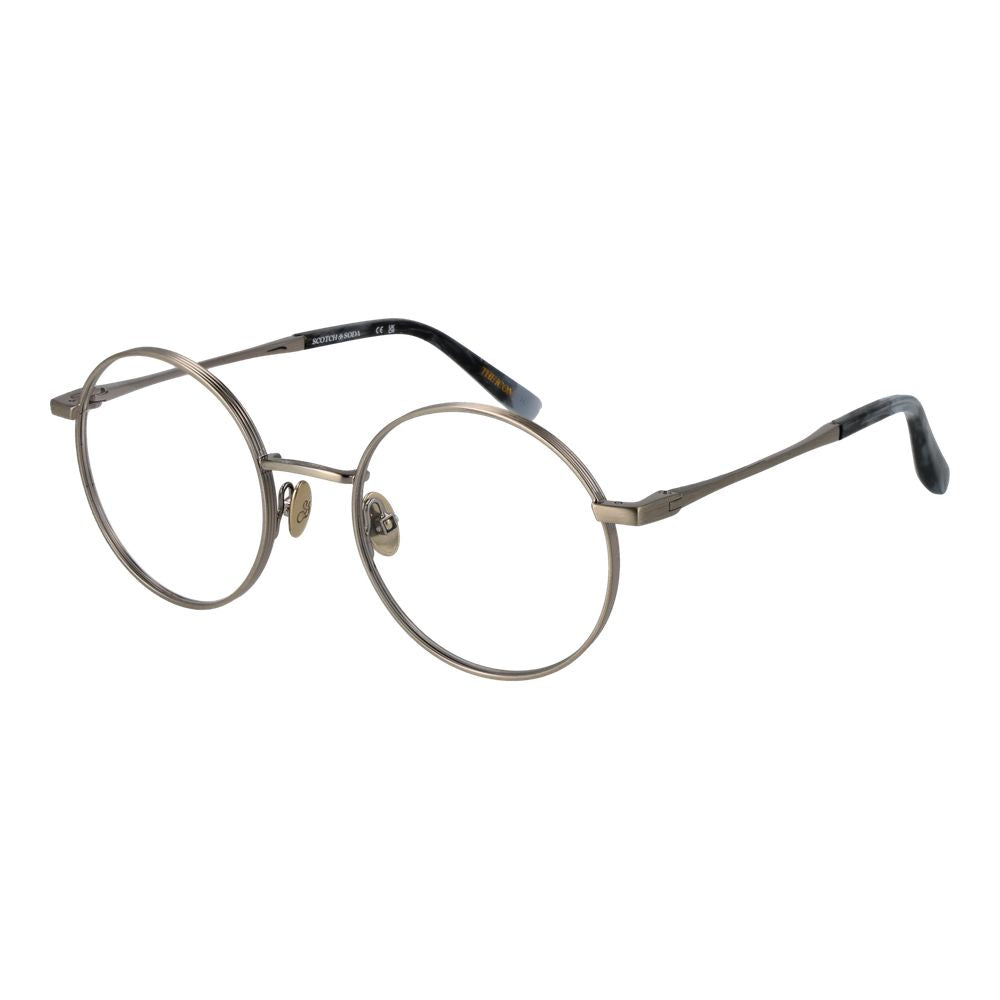 Silver Men Glasses Frame Scotch & Soda