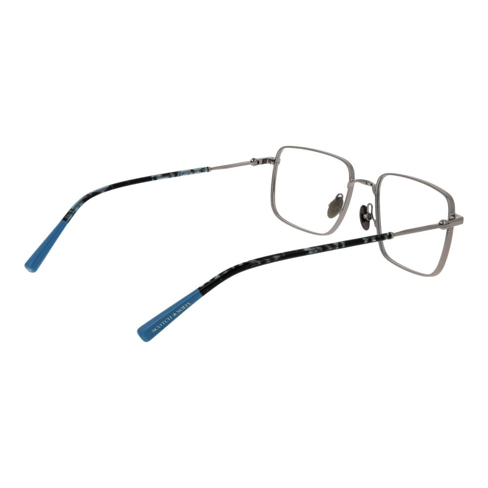Silver Men Glasses Frame Scotch & Soda