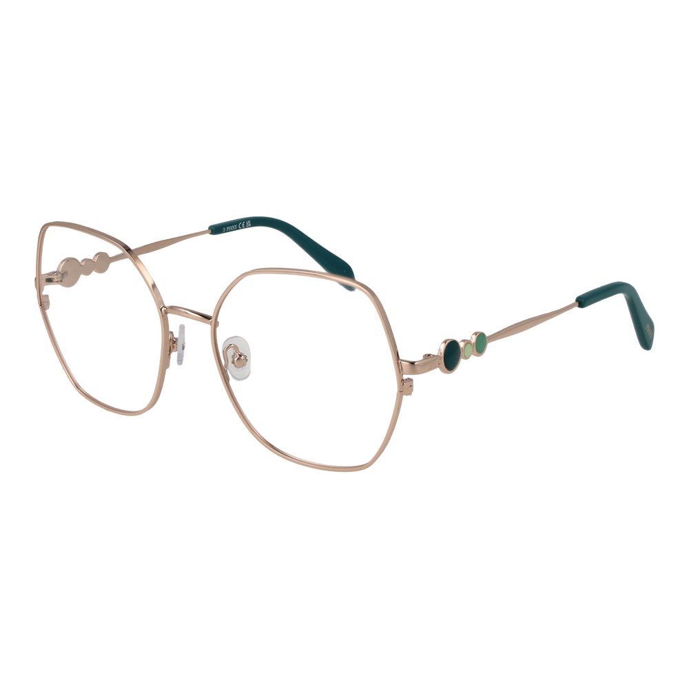 Rose Gold Women Glasses Frame Emilio Pucci