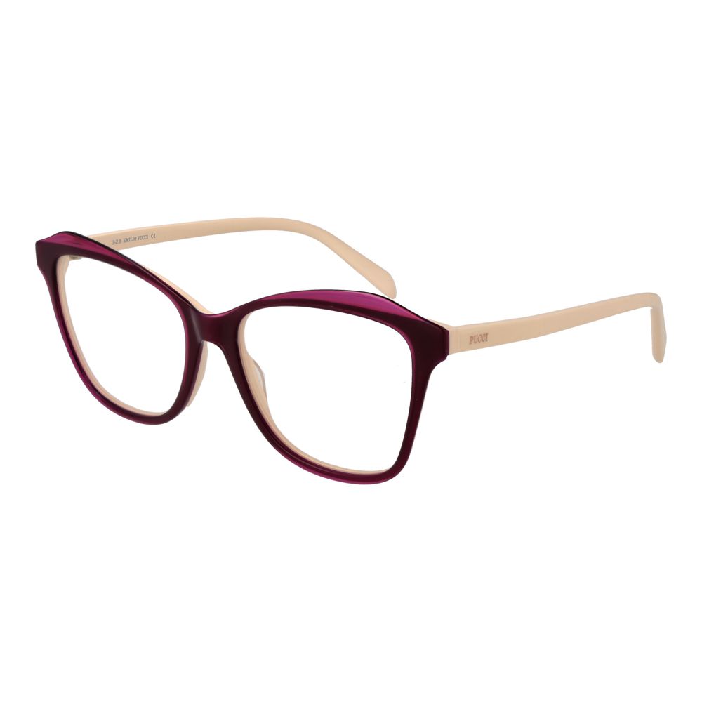Purple Women Glasses Frame Emilio Pucci