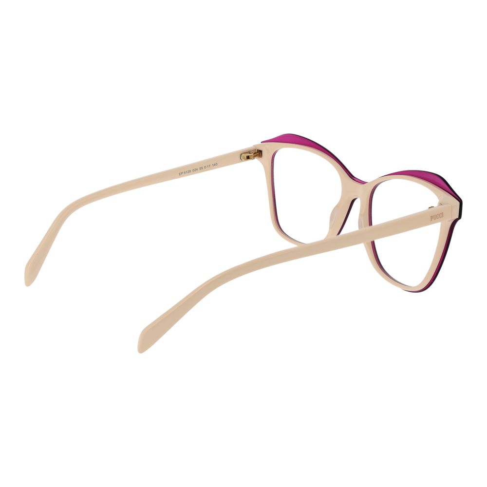Purple Women Glasses Frame Emilio Pucci