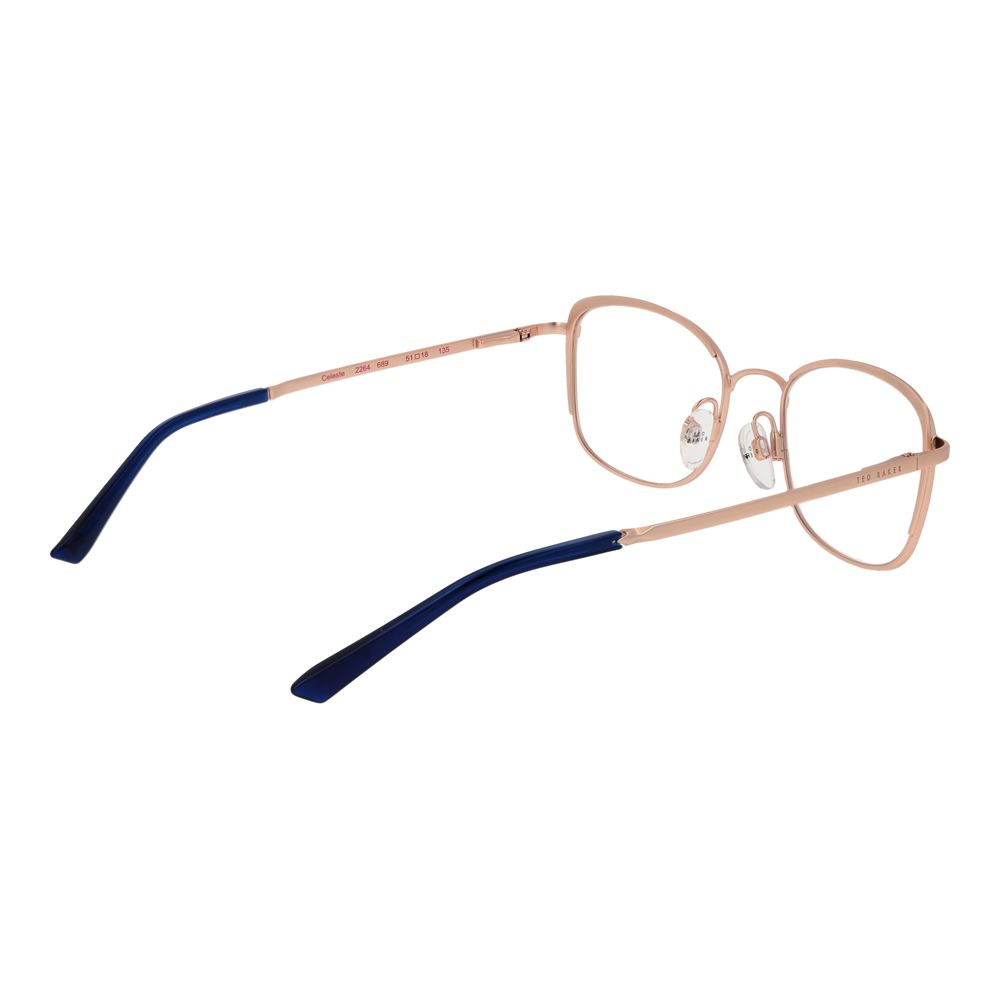 Rose Gold Women Glasses Frame Ted Baker