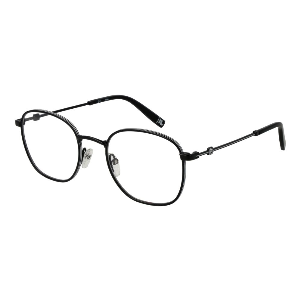 Black Unisex Glasses Frame Fila