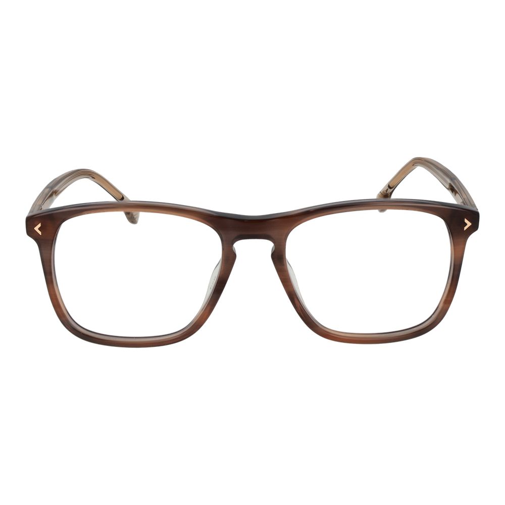 Brown Men Glasses Frame Lozza