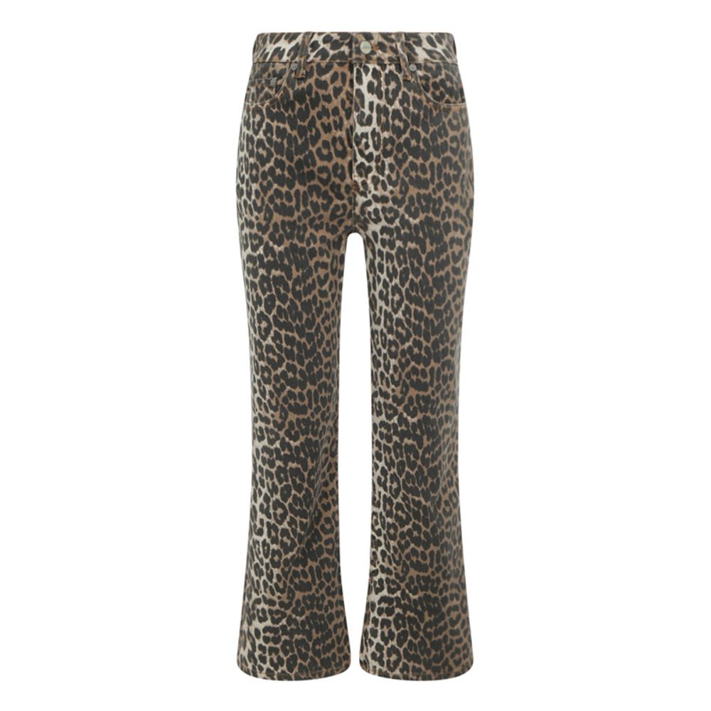 Animal print Pants Ganni