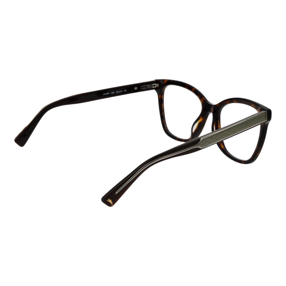 Brown Women Glasses Frame Longchamp