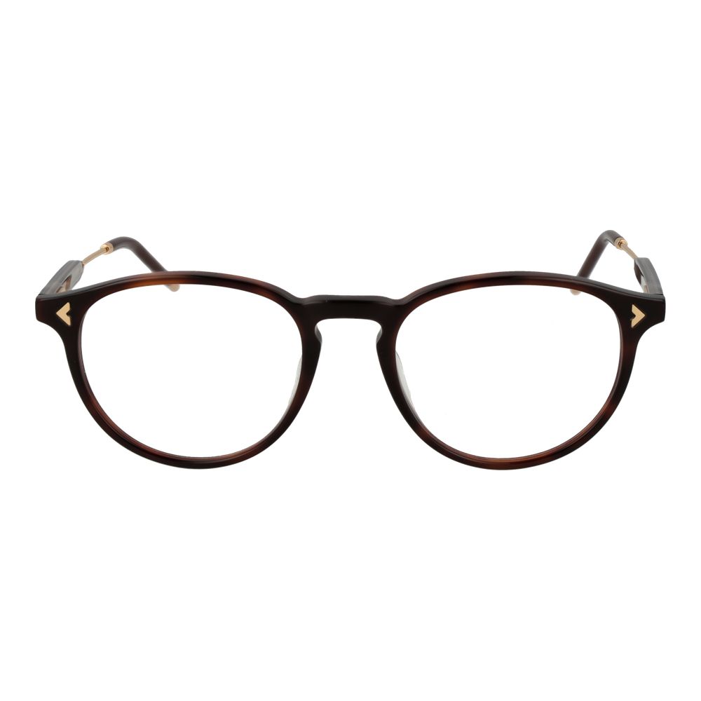 Brown Unisex Glasses Frame Lozza