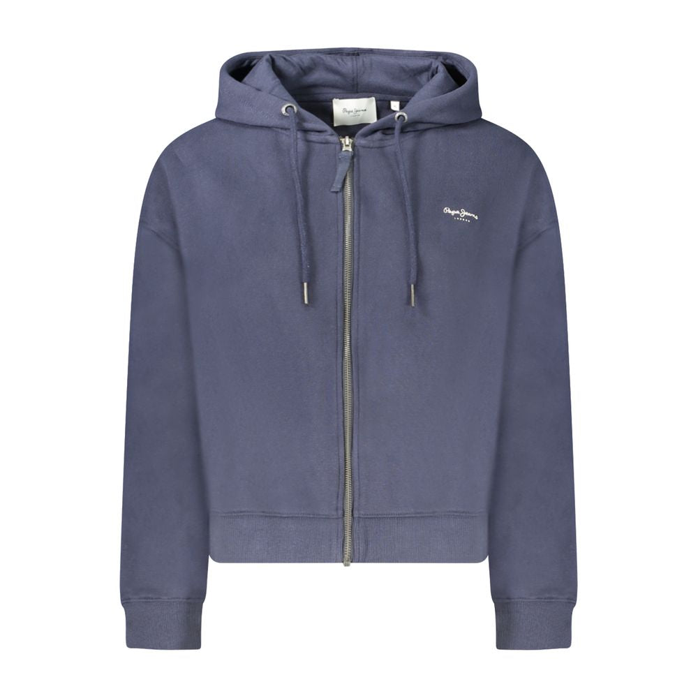 Blue Cotton Women Sweater Pepe Jeans