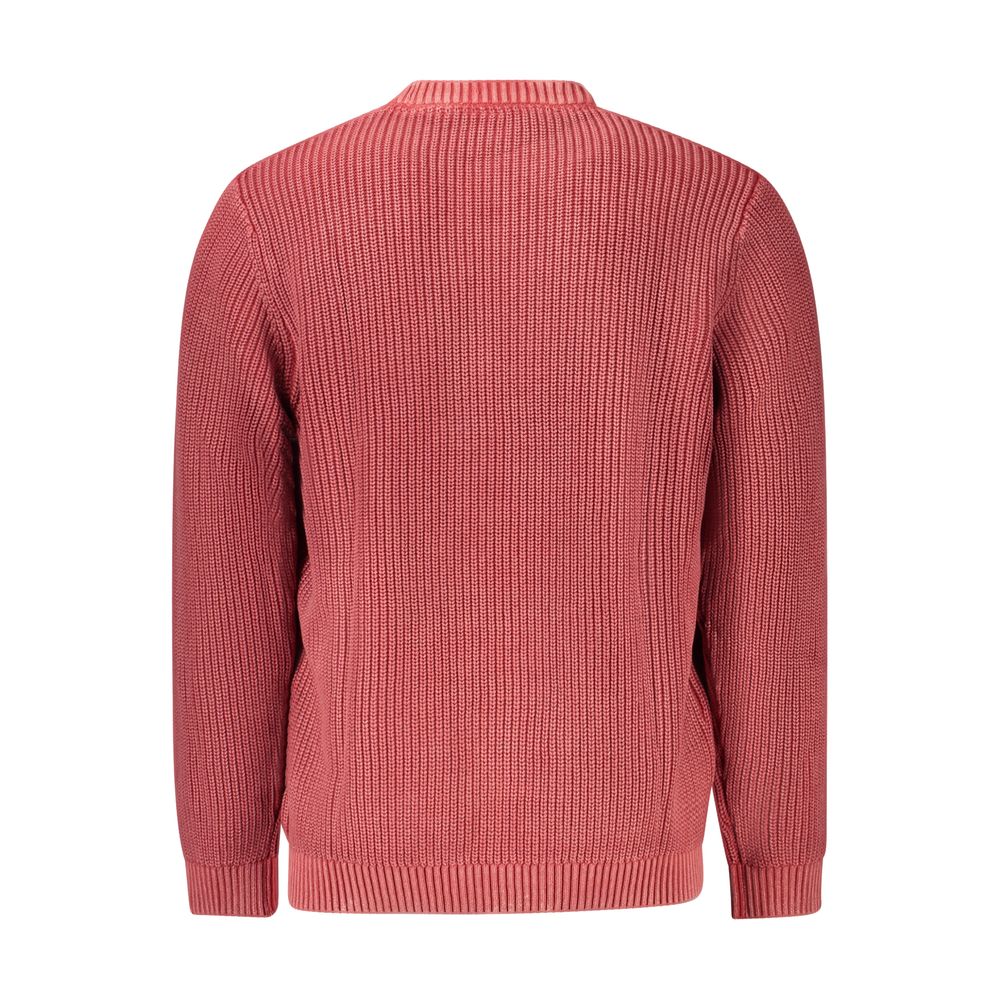 Red Cotton Men Sweater Pepe Jeans