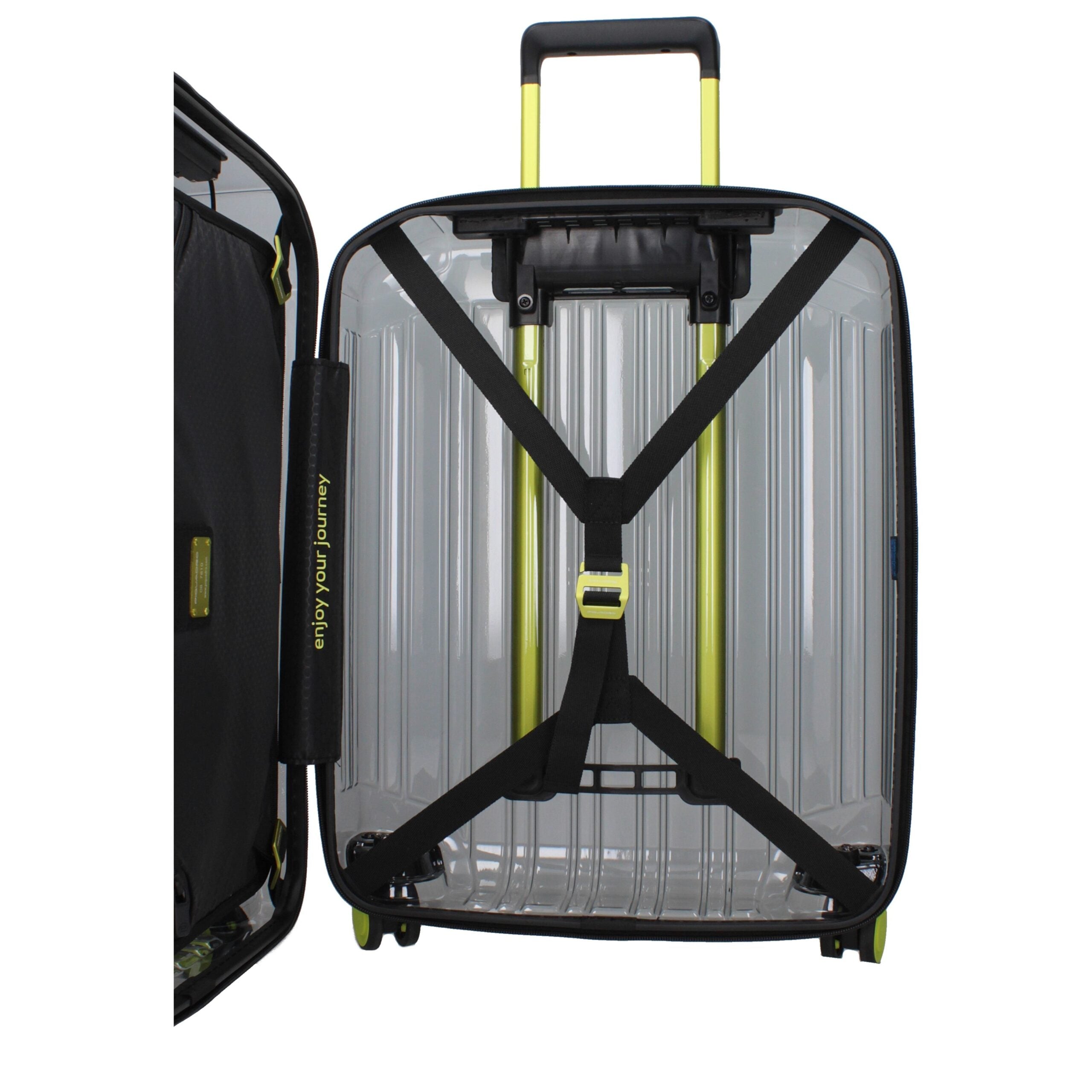 Gray Polycarbonate Luggage And Travel Piquadro