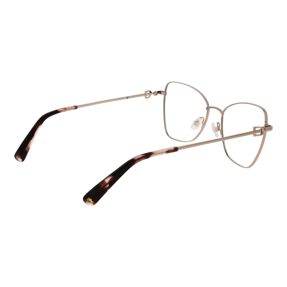 Gold Women Glasses Frame Longchamp
