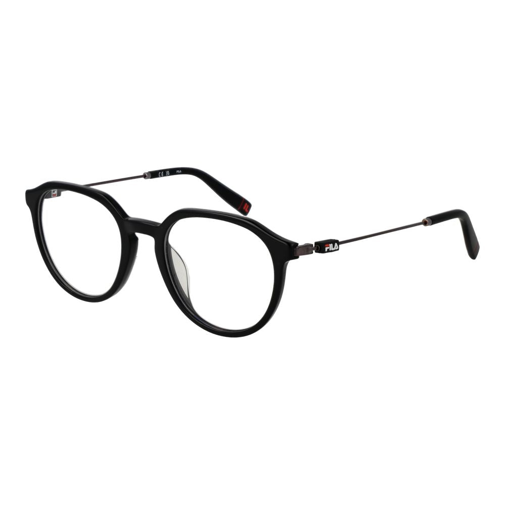Black Unisex Glasses Frame Fila
