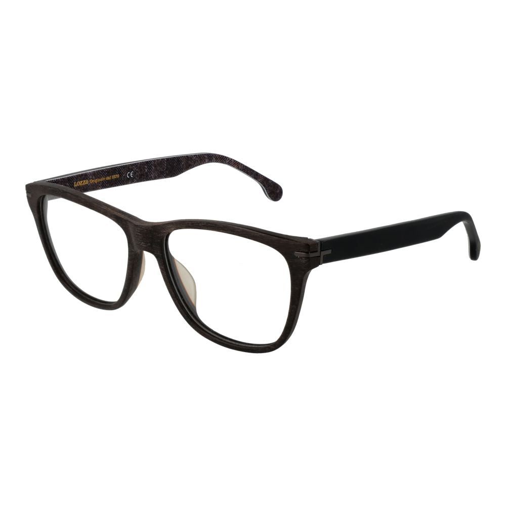 Brown Men Glasses Frame Lozza