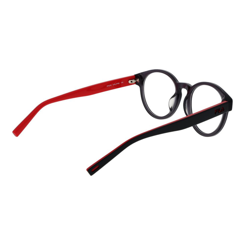 Black Unisex Glasses Frame Fila