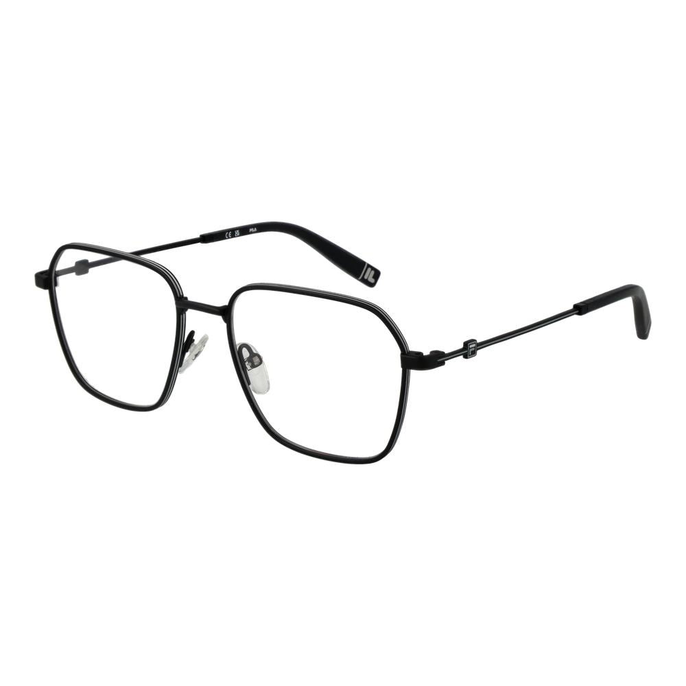 Black Unisex Glasses Frame Fila