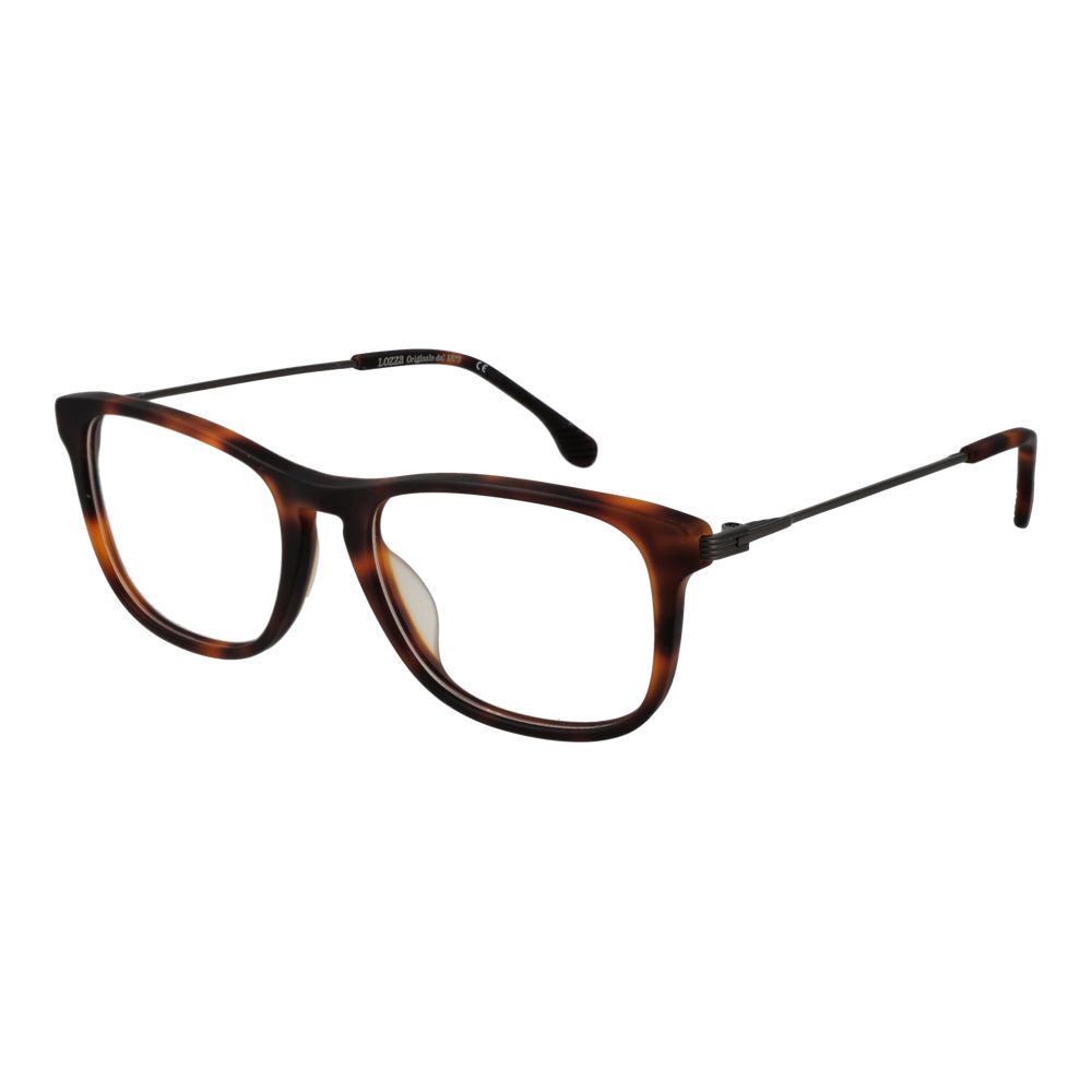 Brown Men Glasses Frame Lozza