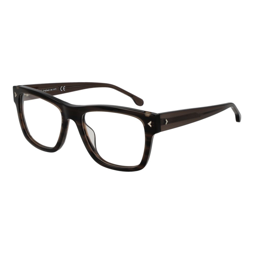 Brown Men Glasses Frame Lozza