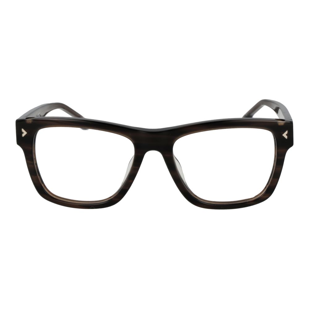 Brown Men Glasses Frame Lozza