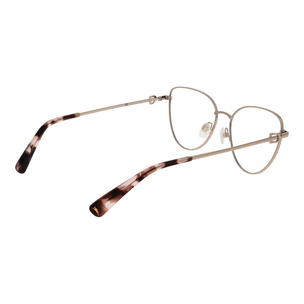 Gold Women Glasses Frame Longchamp