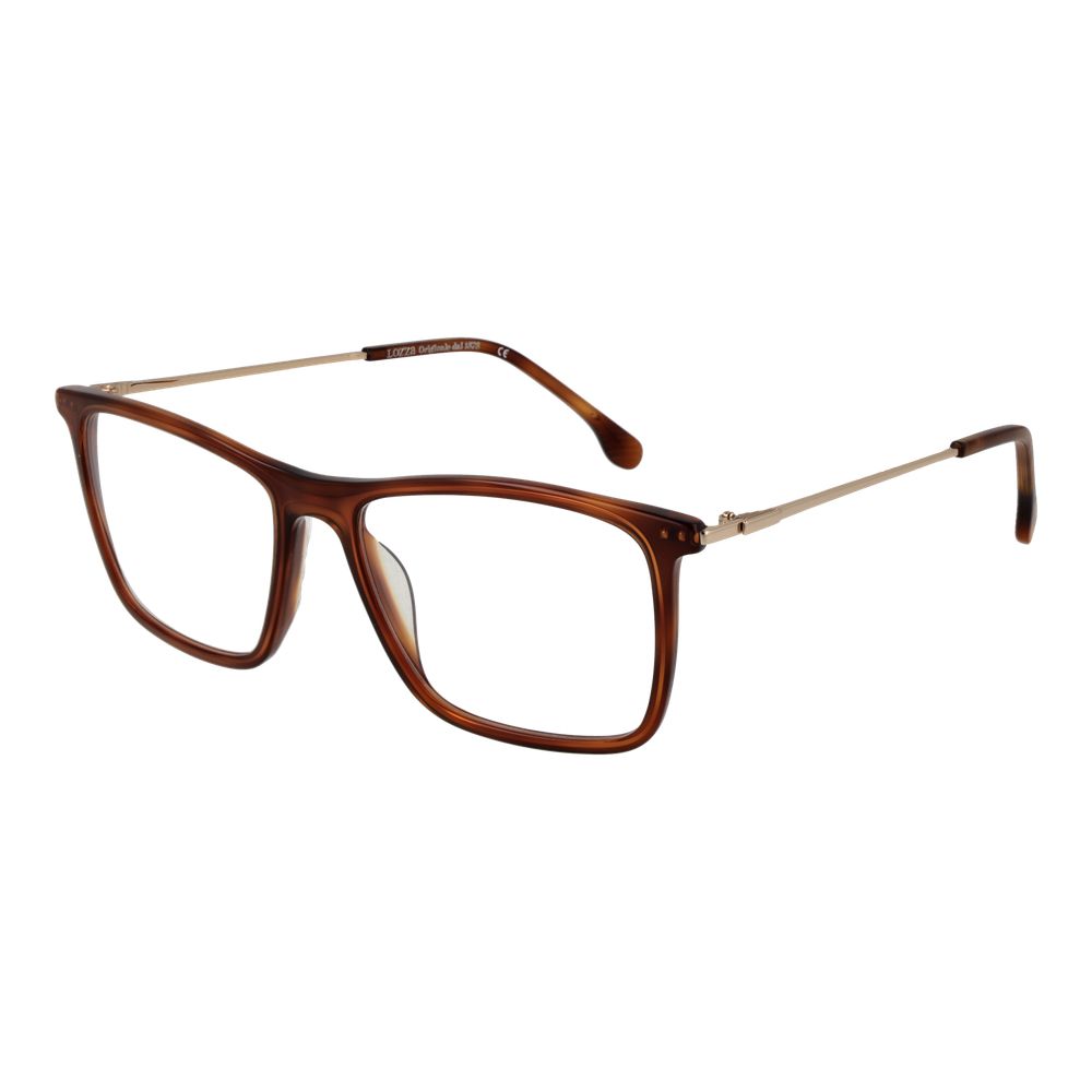 Brown Men Glasses Frame Lozza