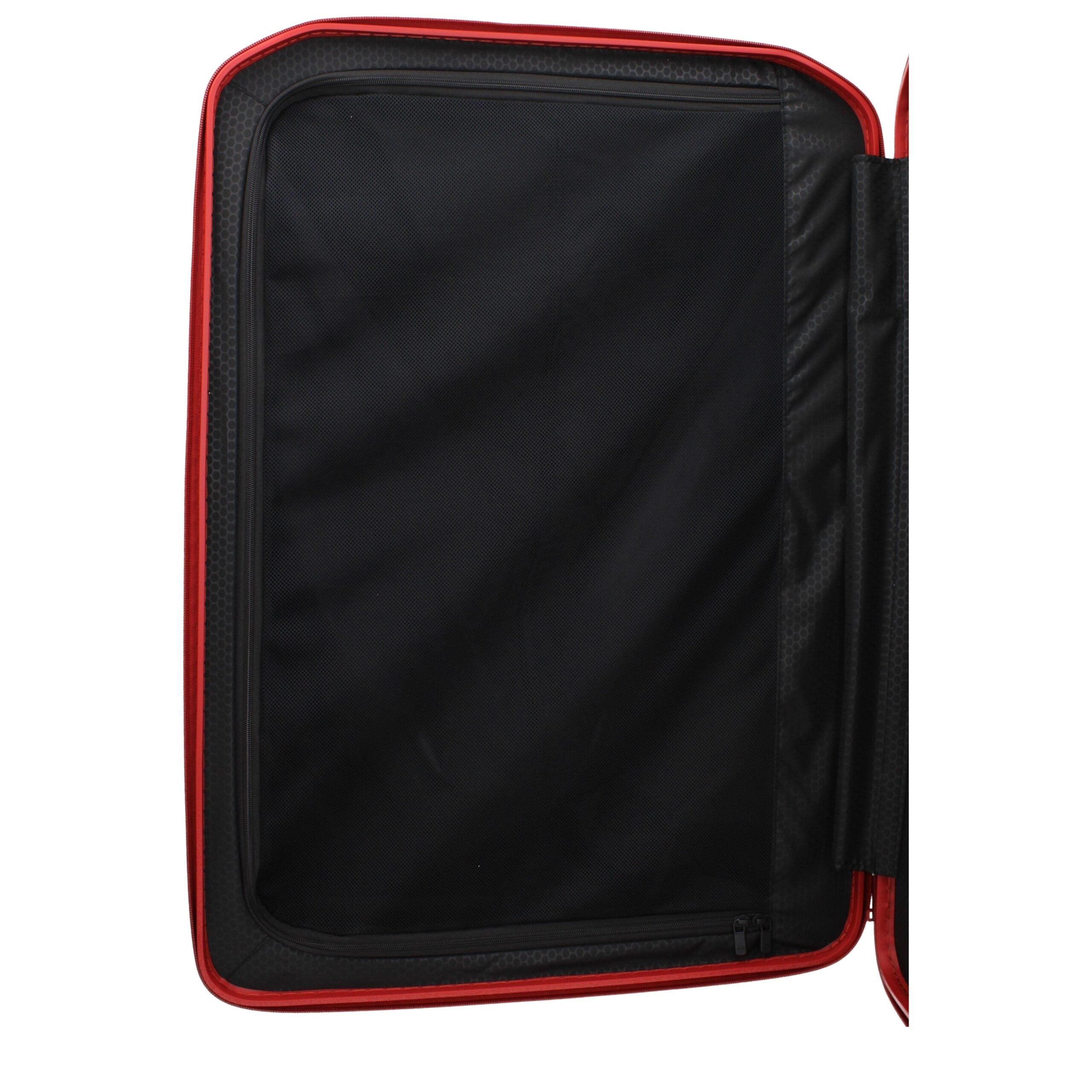 Red Polycarbonate Luggage And Travel Piquadro