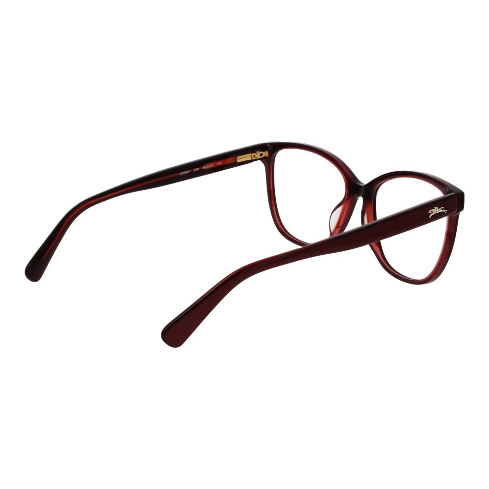 Red Women Glasses Frame Longchamp