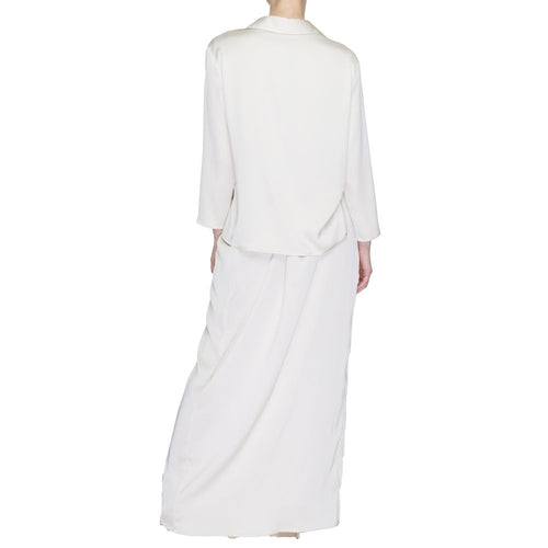 Beige Polyester Long Sandro Ferrone
