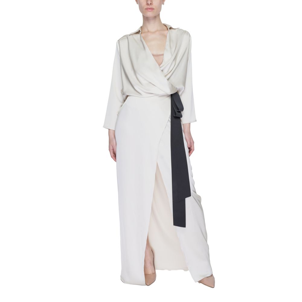 Beige Polyester Long Sandro Ferrone IT40 | XS