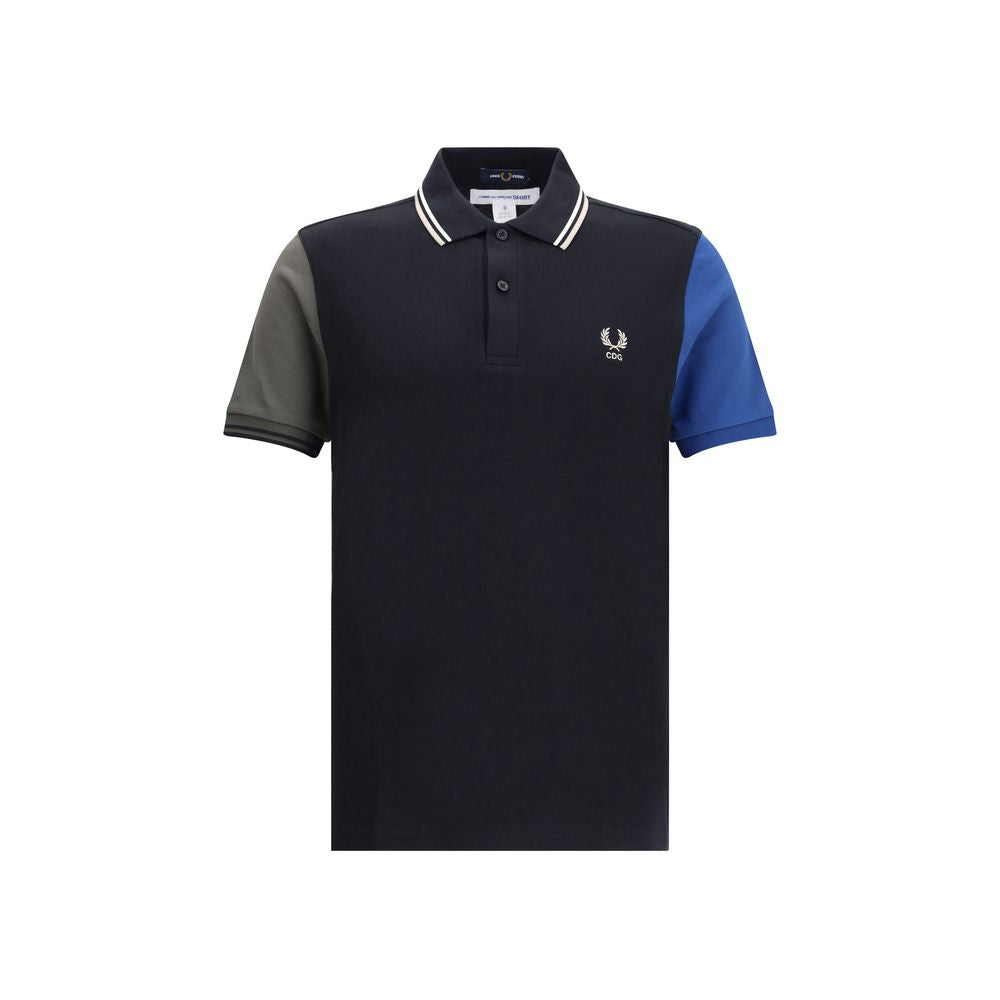 Short Sleeves Black Polo Comme Des Garçons