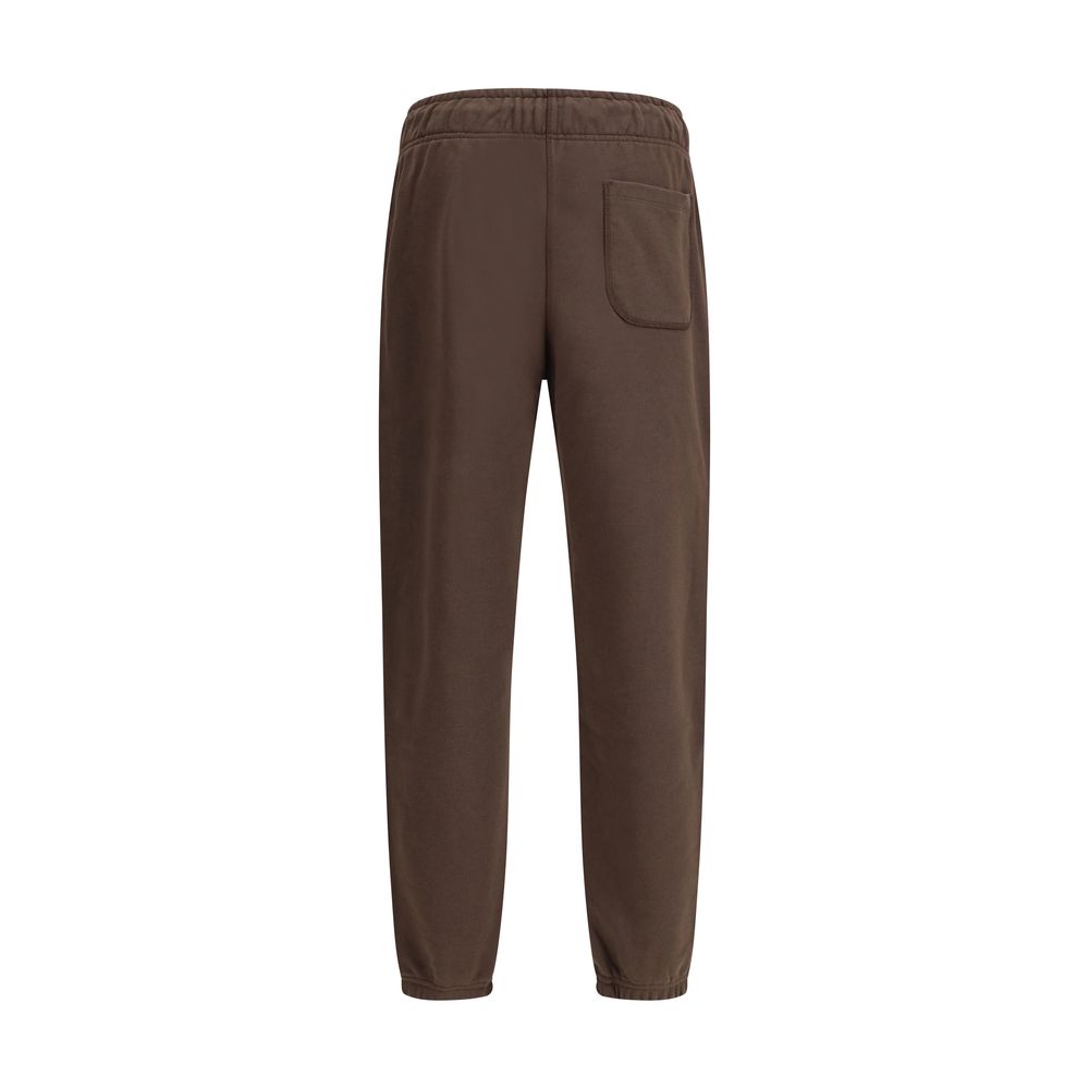Elastic-waistband logo-patch track Pants New Balance