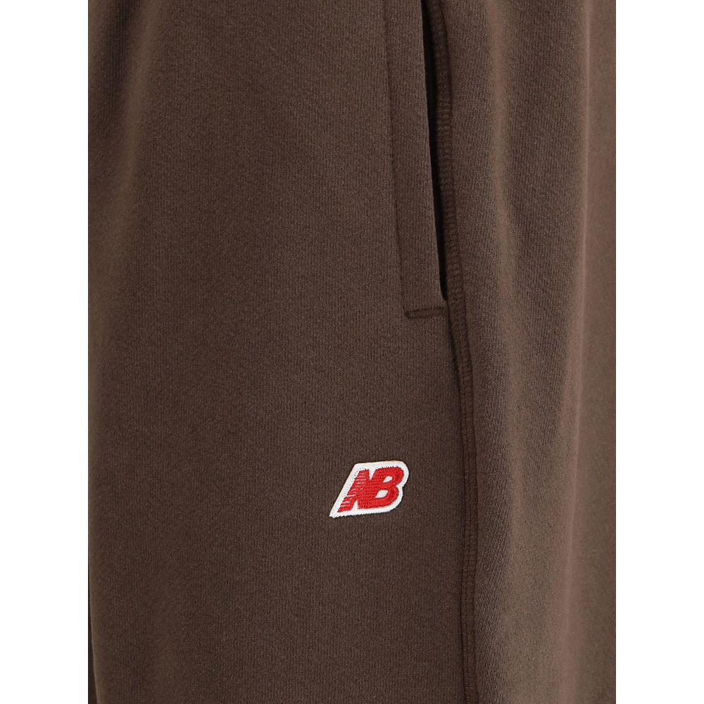 Elastic-waistband logo-patch track Pants New Balance