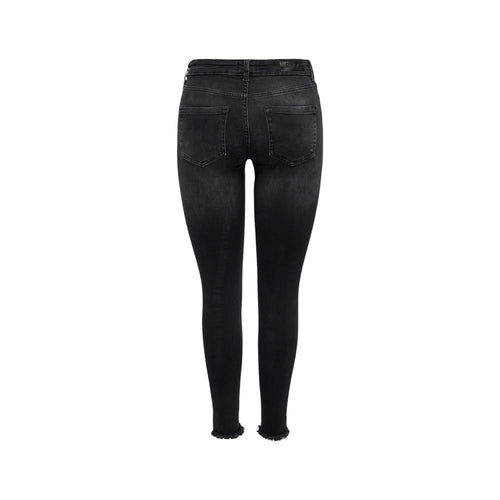 Black Cotton Skinny Jean Only