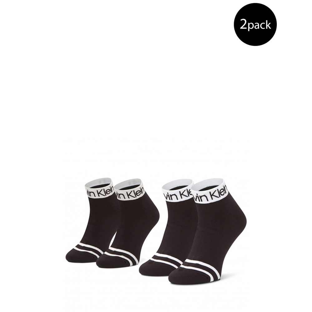 Black Cotton Sock Calvin Klein