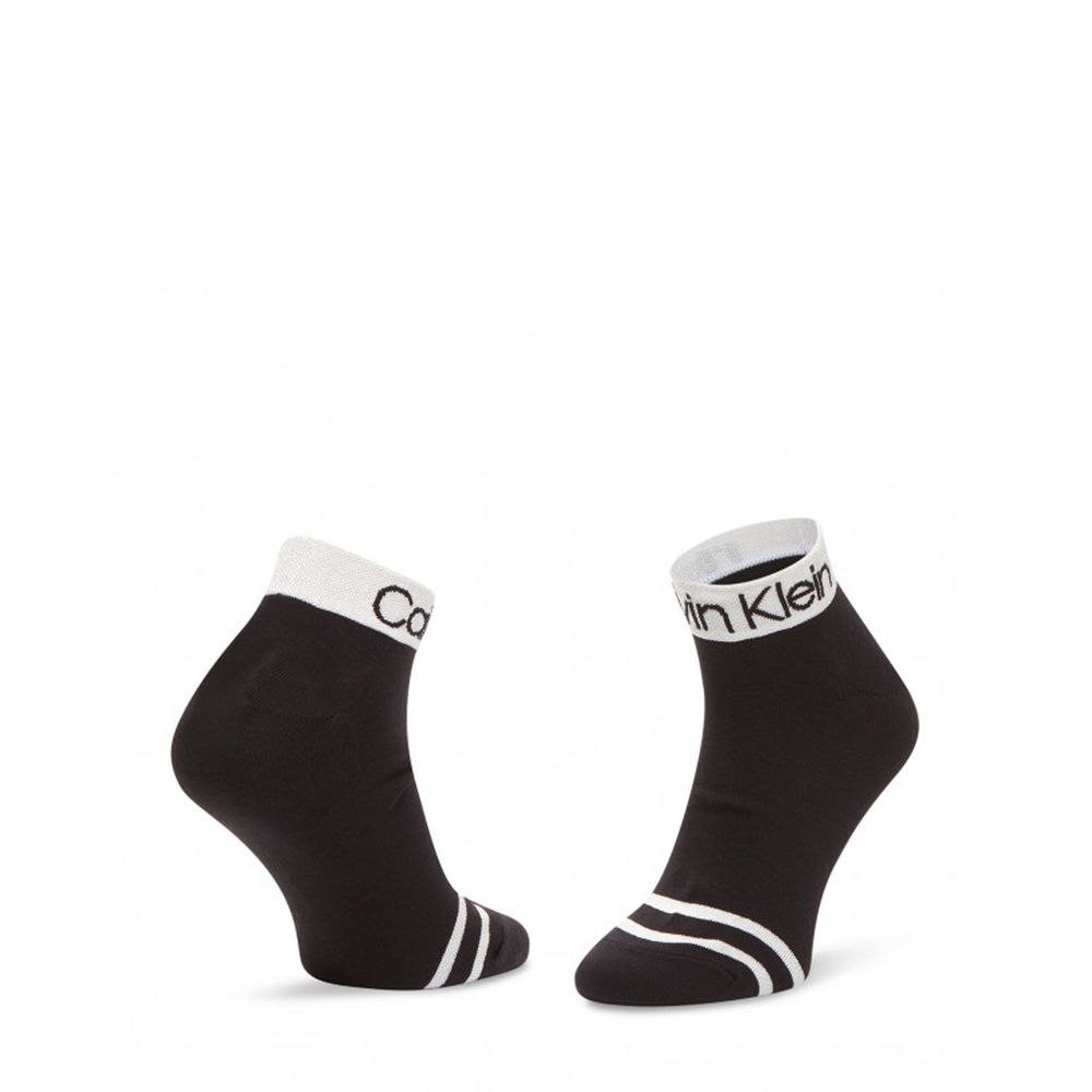 Black Cotton Sock Calvin Klein