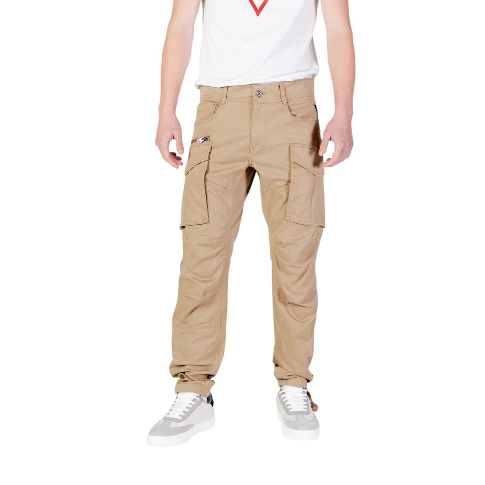 Beige Cotton Relaxed Fit Jean Replay
