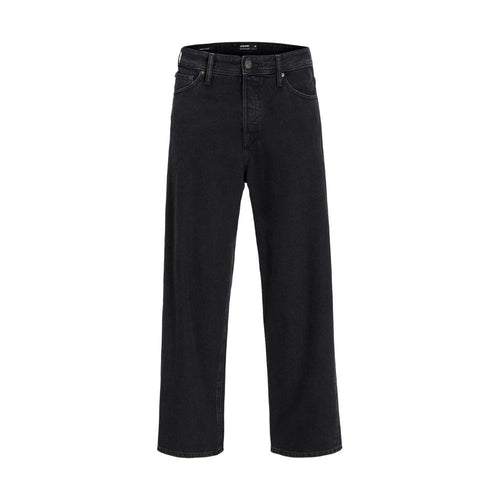 Black Cotton Relaxed Fit Jean Jack Jones