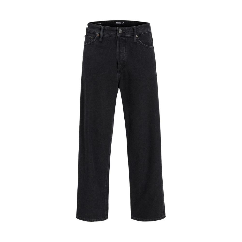 Black Cotton Relaxed Fit Jean Jack Jones