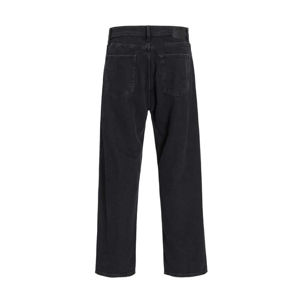 Black Cotton Relaxed Fit Jean Jack Jones