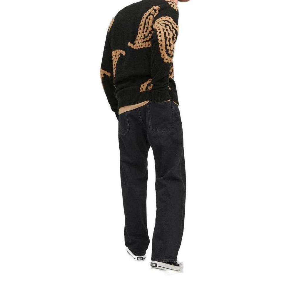 Black Cotton Relaxed Fit Jean Jack Jones