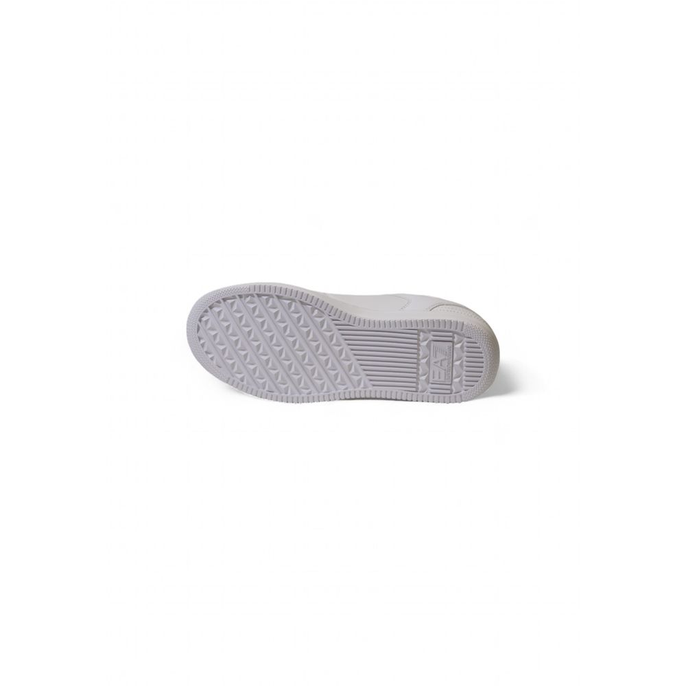 White Polyester Sneaker EA7 Emporio Armani