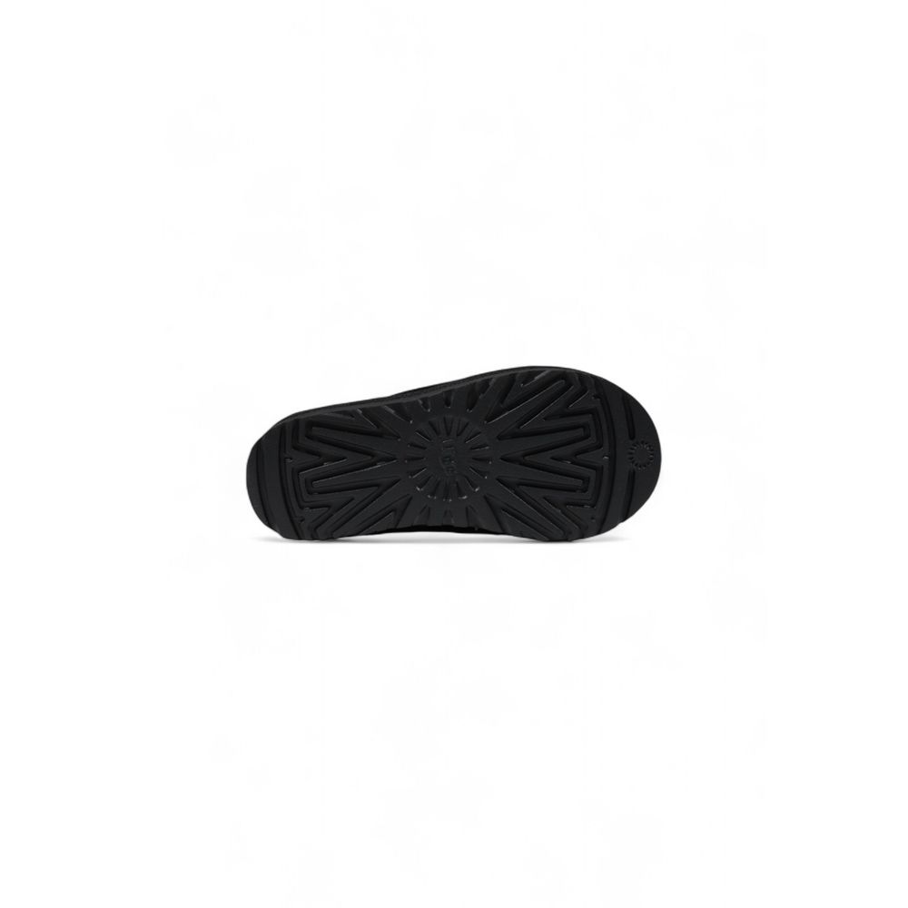 Black Suede Leather Slipper UGG
