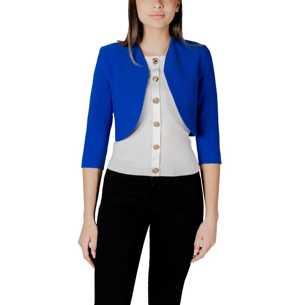 Blue Polyester Sweater Morgan De Toi