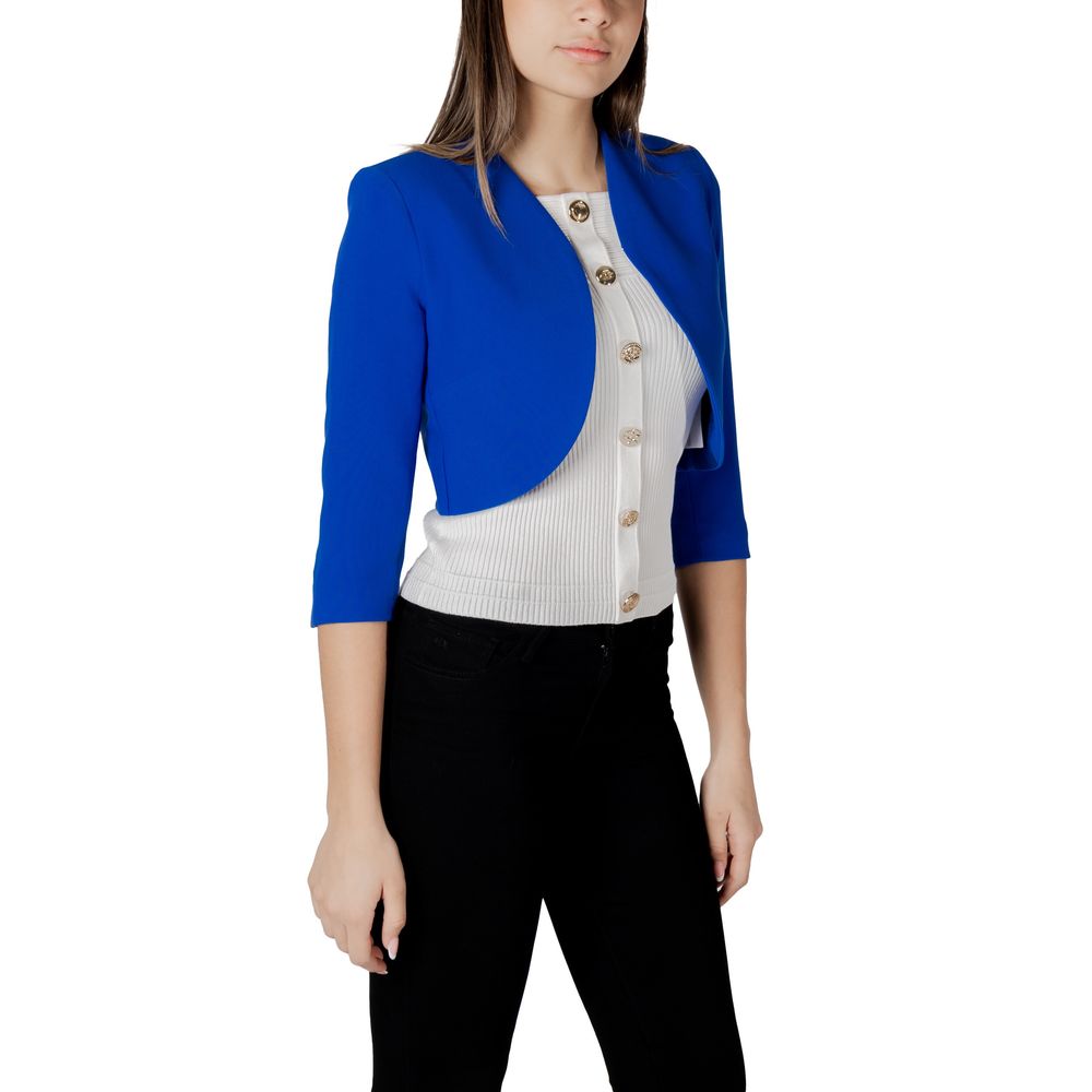 Blue Polyester Sweater Morgan De Toi
