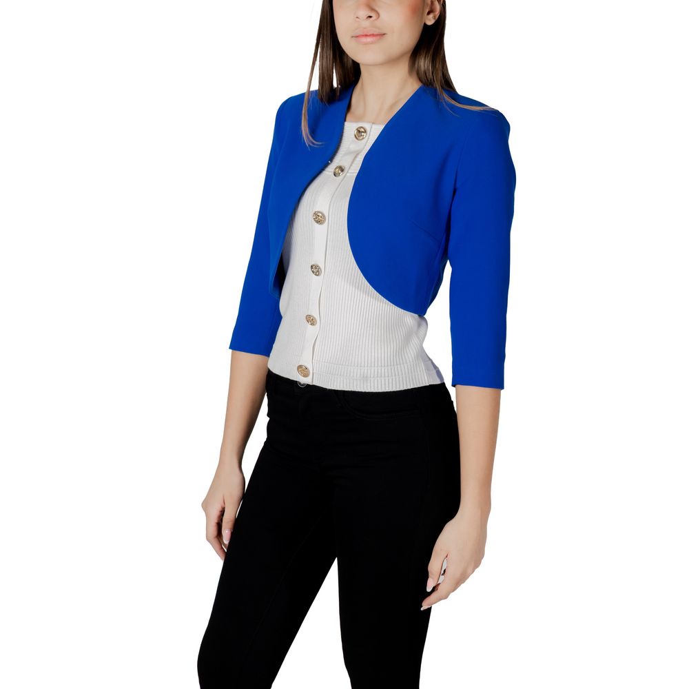 Blue Polyester Sweater Morgan De Toi
